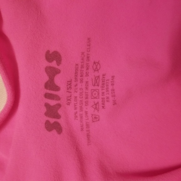 ❤❤ NWOT  Skims Seamless Sculpt Brief Bodysuit with Snaps - Sugar Pink - Size 4XL - Picture 8 of 8